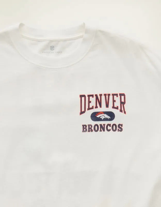 NFL Boxy Fit Denver Broncos Graphic T-Shirt
