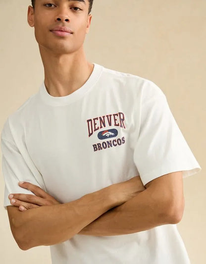 NFL Boxy Fit Denver Broncos Graphic T-Shirt