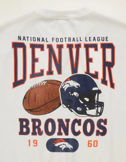 NFL Boxy Fit Denver Broncos Graphic T-Shirt