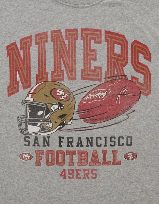 NFL Boxy Fit San Francisco 49ers Graphic T-Shirt