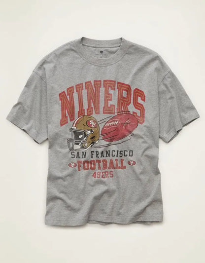 NFL Boxy Fit San Francisco 49ers Graphic T-Shirt