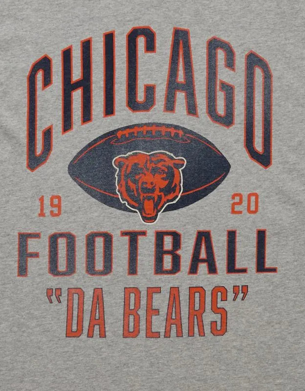 NFL Boxy Fit Chicago Bears Graphic T-Shirt