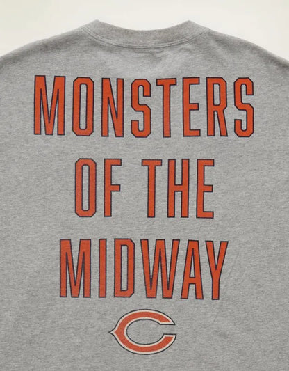 NFL Boxy Fit Chicago Bears Graphic T-Shirt