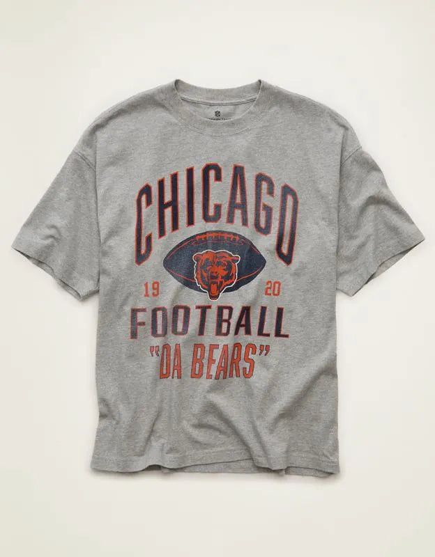 NFL Boxy Fit Chicago Bears Graphic T-Shirt
