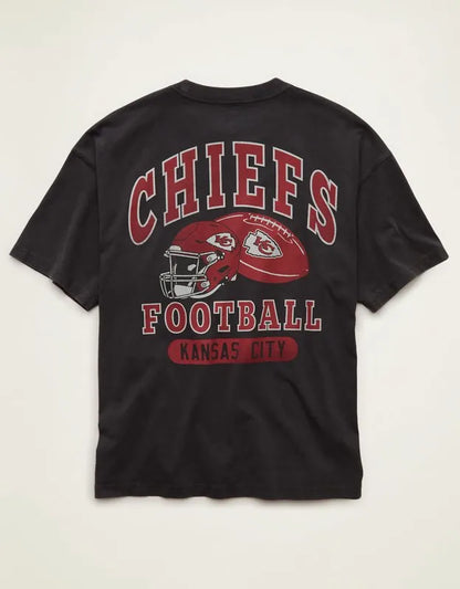 NFL Boxy Fit Kansas City Chiefs Graphic T-Shirt