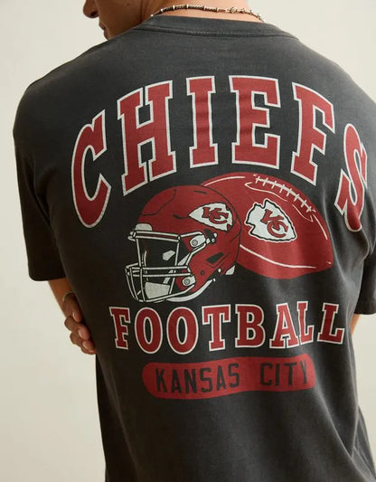 NFL Boxy Fit Kansas City Chiefs Graphic T-Shirt