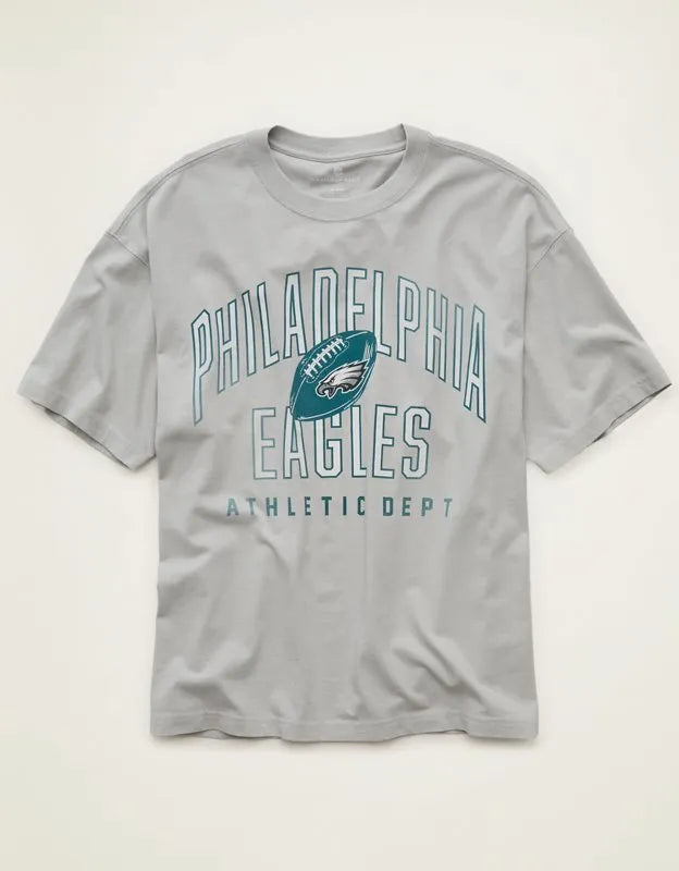 NFL Boxy Fit Philadelphia Eagles Graphic T-Shirt
