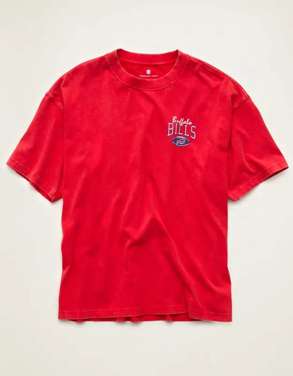 NFL Boxy Fit Buffalo Bills Graphic T-Shirt