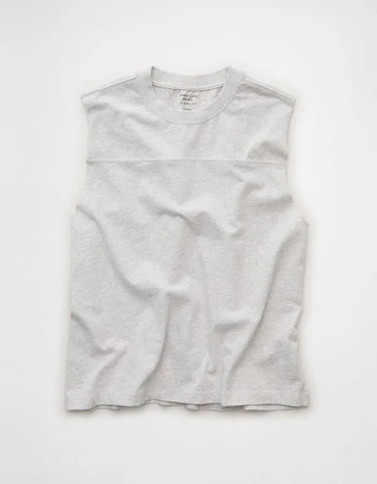 AE Boxy Fit Sueded Jersey Tank Top