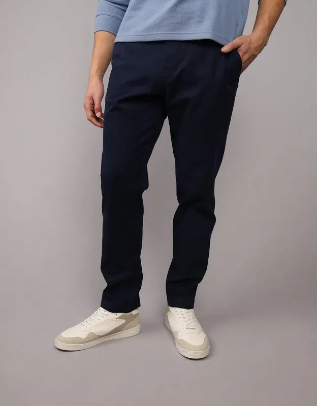 AE Flex Lived-In Athletic Fit Khaki Pant