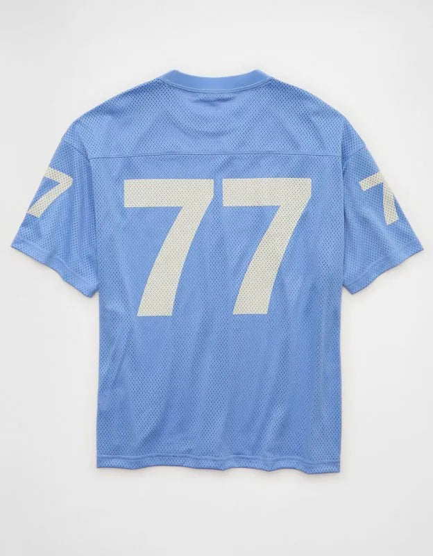 AE Boxy Fit Santa Cruz Graphic Mesh Jersey