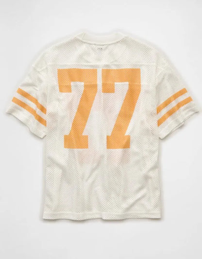 AE Boxy Fit Graphic Mesh Jersey