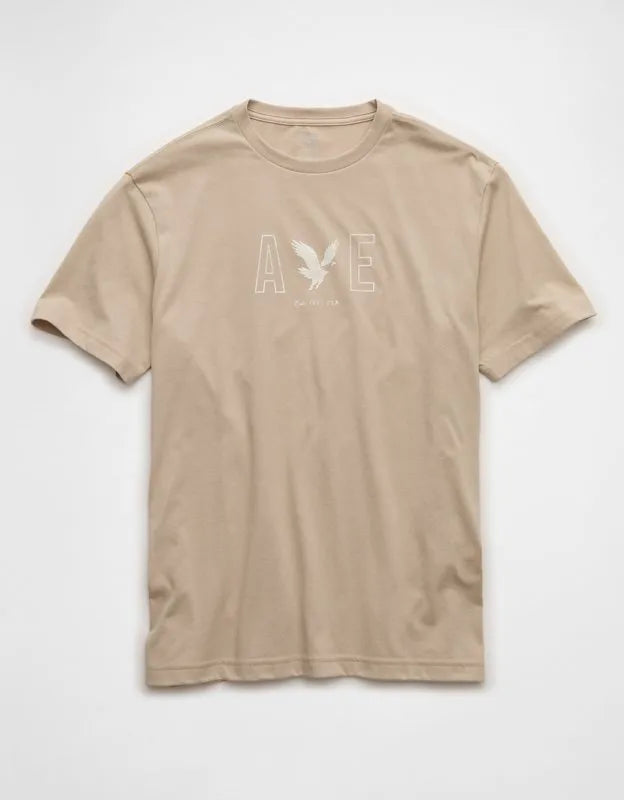 AE Standard Fit Lightweight Logo Graphic T-Shirt