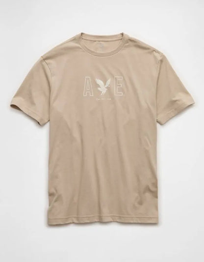 AE Standard Fit Lightweight Logo Graphic T-Shirt