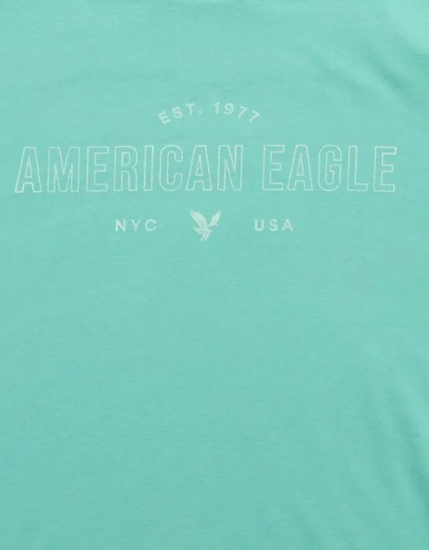 AE Standard Fit Lightweight Logo Graphic T-Shirt