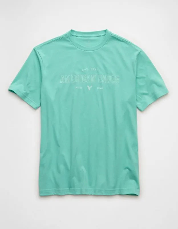 AE Standard Fit Lightweight Logo Graphic T-Shirt