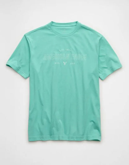 AE Standard Fit Lightweight Logo Graphic T-Shirt