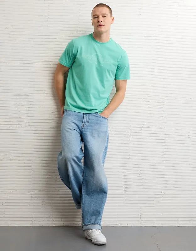 AE Standard Fit Lightweight Logo Graphic T-Shirt