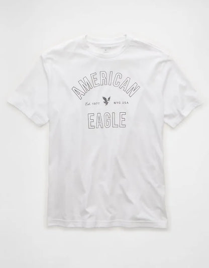 AE Standard Fit Lightweight Logo Graphic T-Shirt
