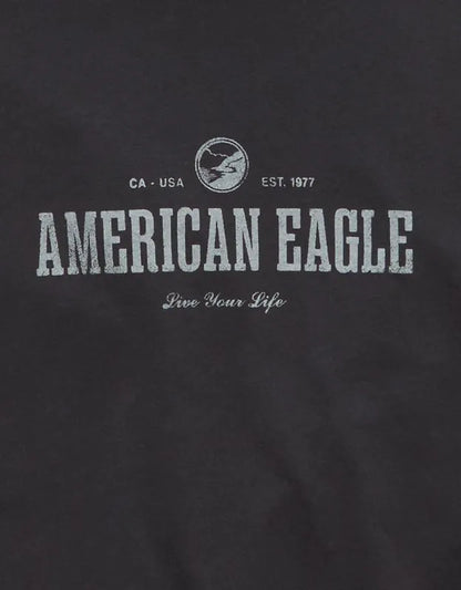 AE Standard Fit Logo Graphic T-Shirt
