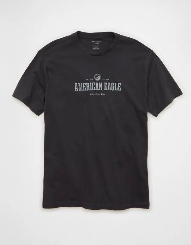 AE Standard Fit Logo Graphic T-Shirt