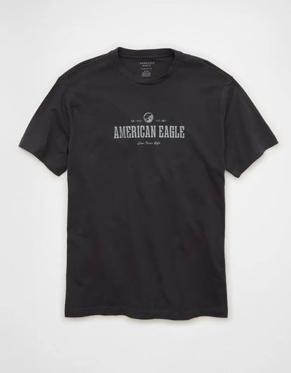 AE Standard Fit Logo Graphic T-Shirt