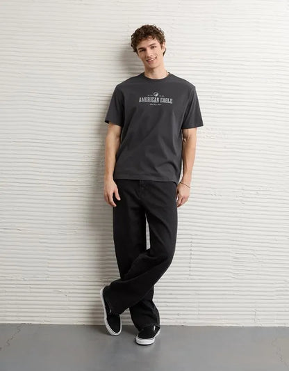 AE Standard Fit Logo Graphic T-Shirt