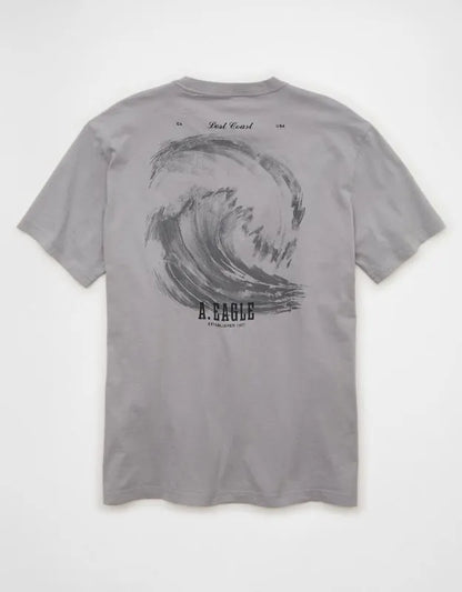 AE Standard Fit Logo Graphic T-Shirt