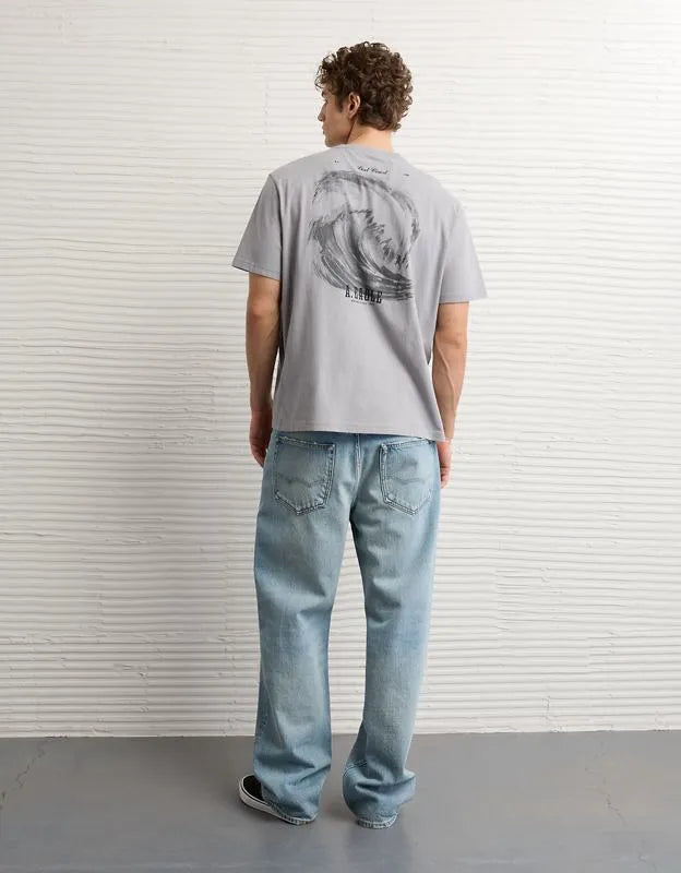 AE Standard Fit Logo Graphic T-Shirt