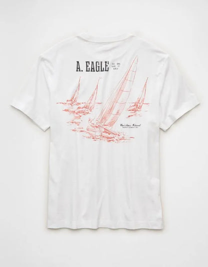AE Standard Fit Graphic Logo T-Shirt