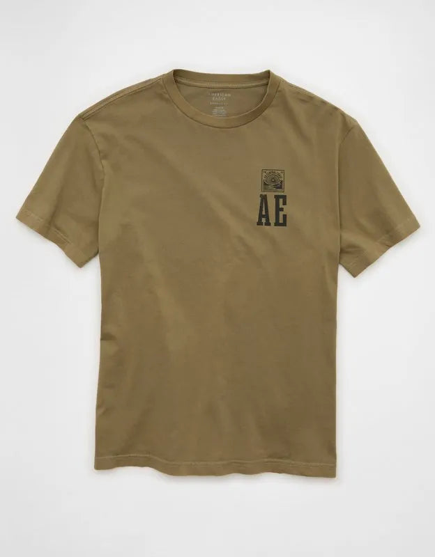AE Standard Fit Logo Graphic T-Shirt