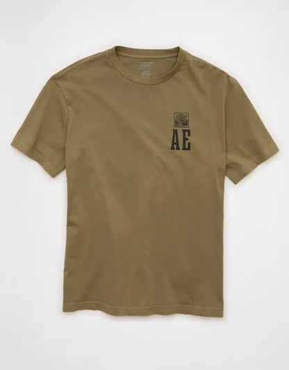 AE Standard Fit Logo Graphic T-Shirt
