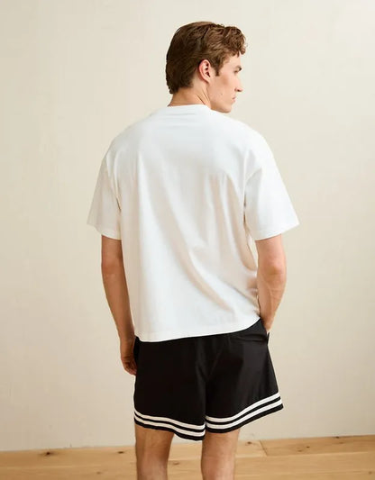 AE Boxy Fit Logo Graphic T-Shirt