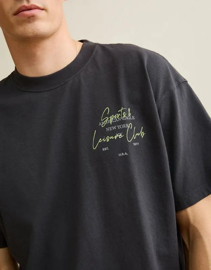AE Boxy Fit Logo Graphic T-Shirt