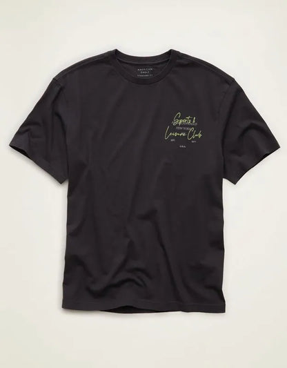 AE Boxy Fit Logo Graphic T-Shirt