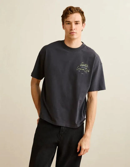 AE Boxy Fit Logo Graphic T-Shirt
