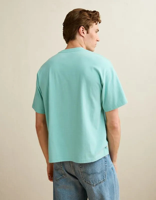 AE Boxy Fit Logo Graphic T-Shirt