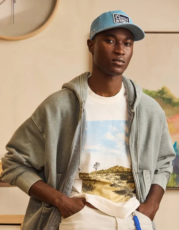 AE Boxy Fit Destination Graphic T-Shirt