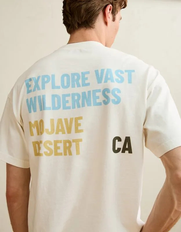 AE Boxy Fit Destination Graphic T-Shirt
