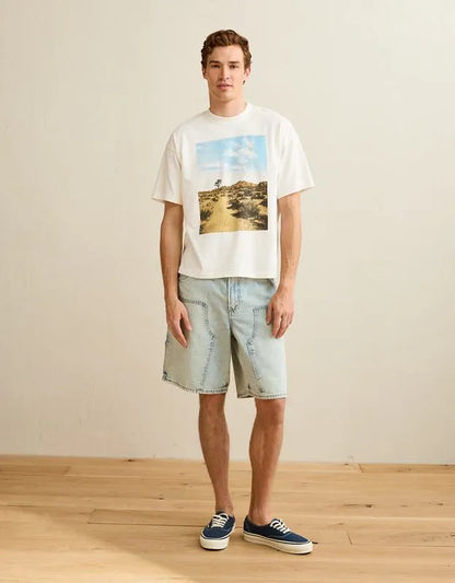 AE Boxy Fit Destination Graphic T-Shirt