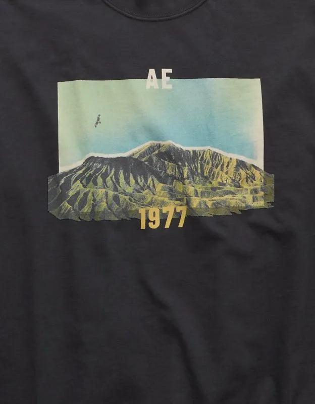 AE Boxy Fit Destination Graphic T-Shirt