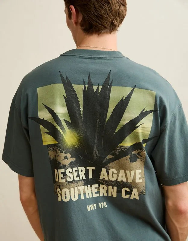 AE Boxy Fit Destination Graphic T-Shirt