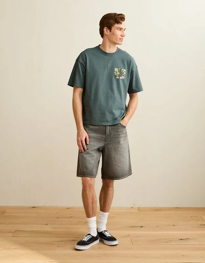 AE Boxy Fit Destination Graphic T-Shirt