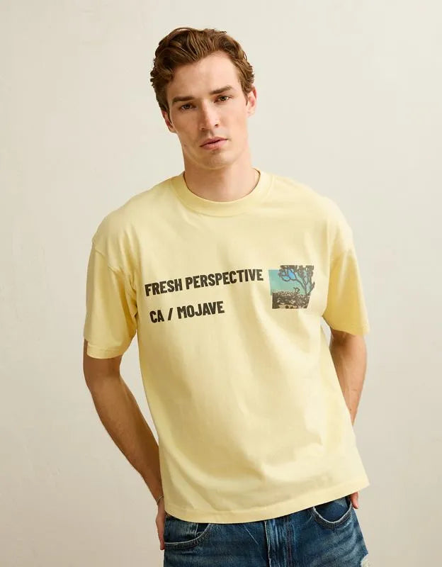 AE Boxy Fit Destination Graphic T-Shirt