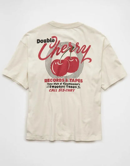 AE Boxy Fit Food Graphic T-Shirt
