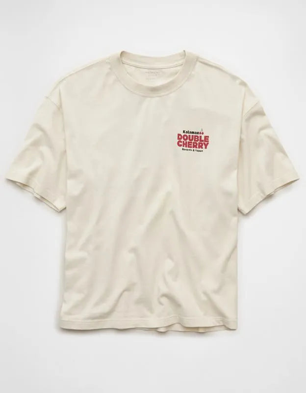 AE Boxy Fit Food Graphic T-Shirt