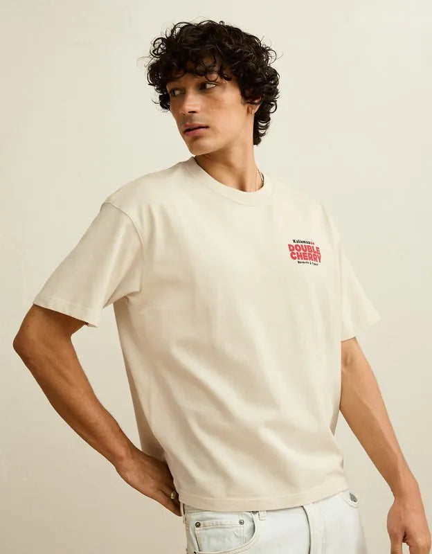 AE Boxy Fit Food Graphic T-Shirt