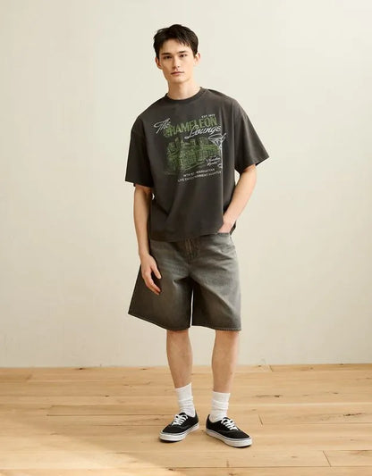AE Boxy Fit Food Graphic T-Shirt