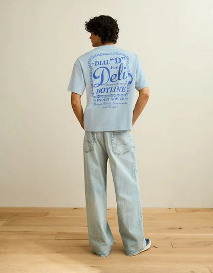 AE Boxy Fit Food Graphic T-Shirt