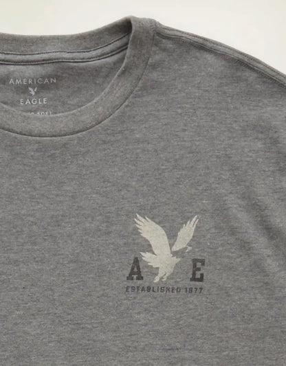 AE Standard Fit Lightweight Logo Graphic T-Shirt